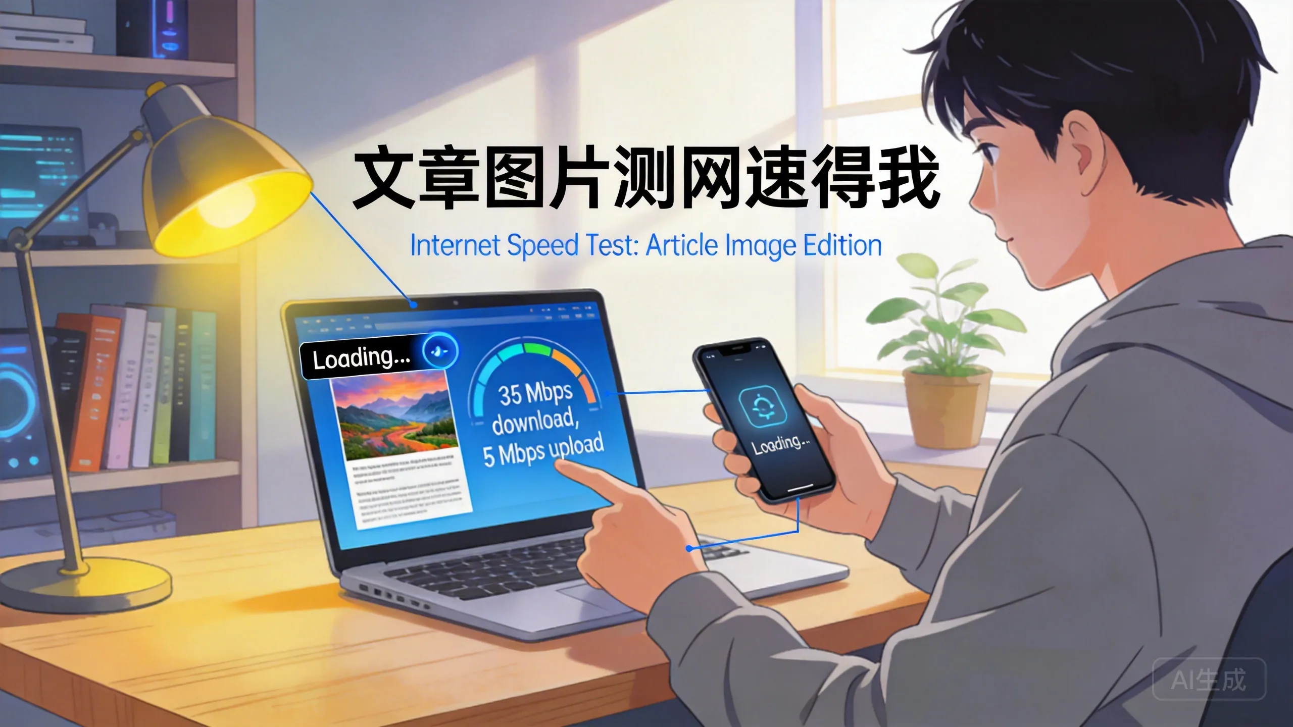 文章图片测网速得我-晚枫网络