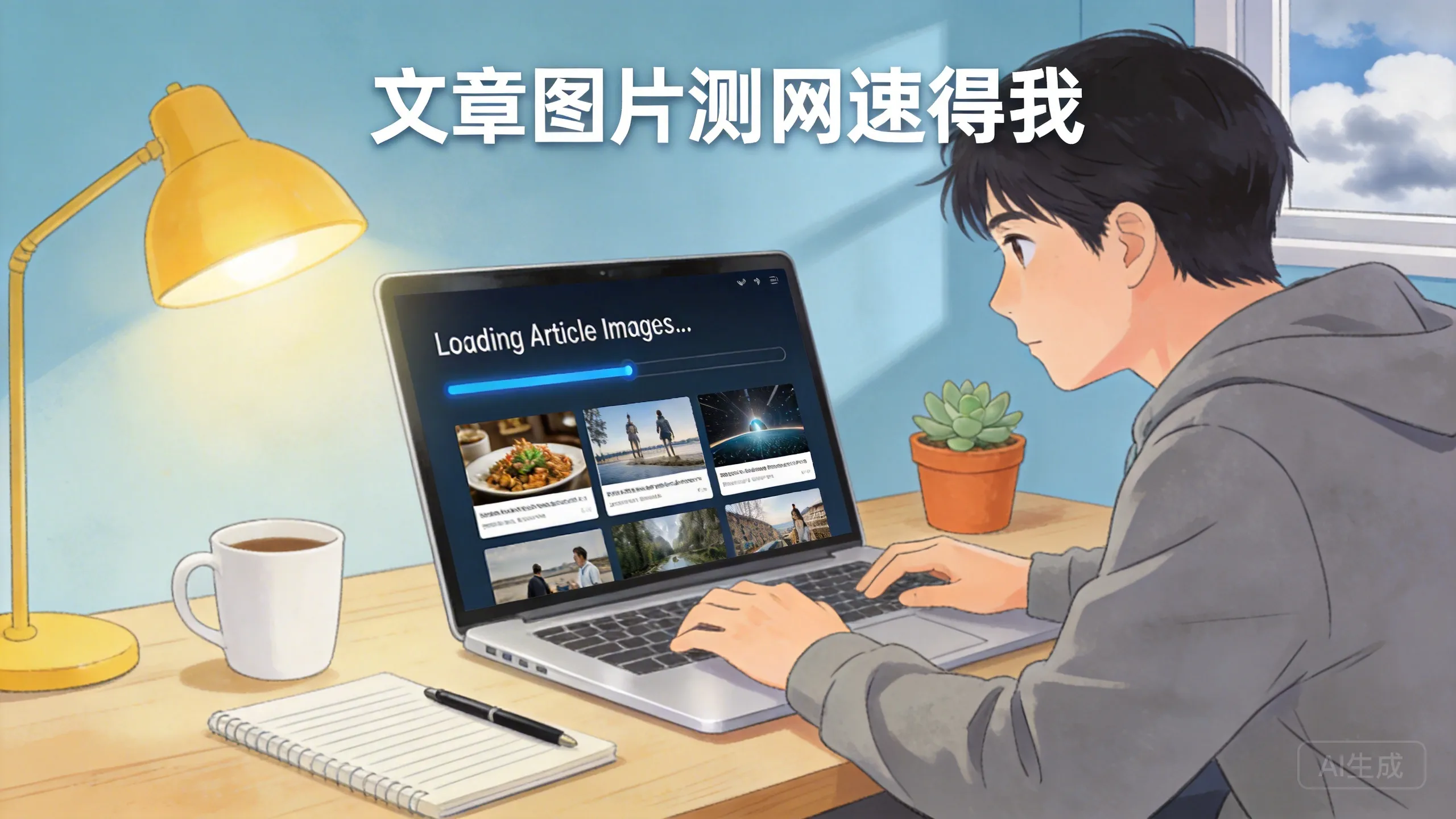 文章图片测网速得我-晚枫网络