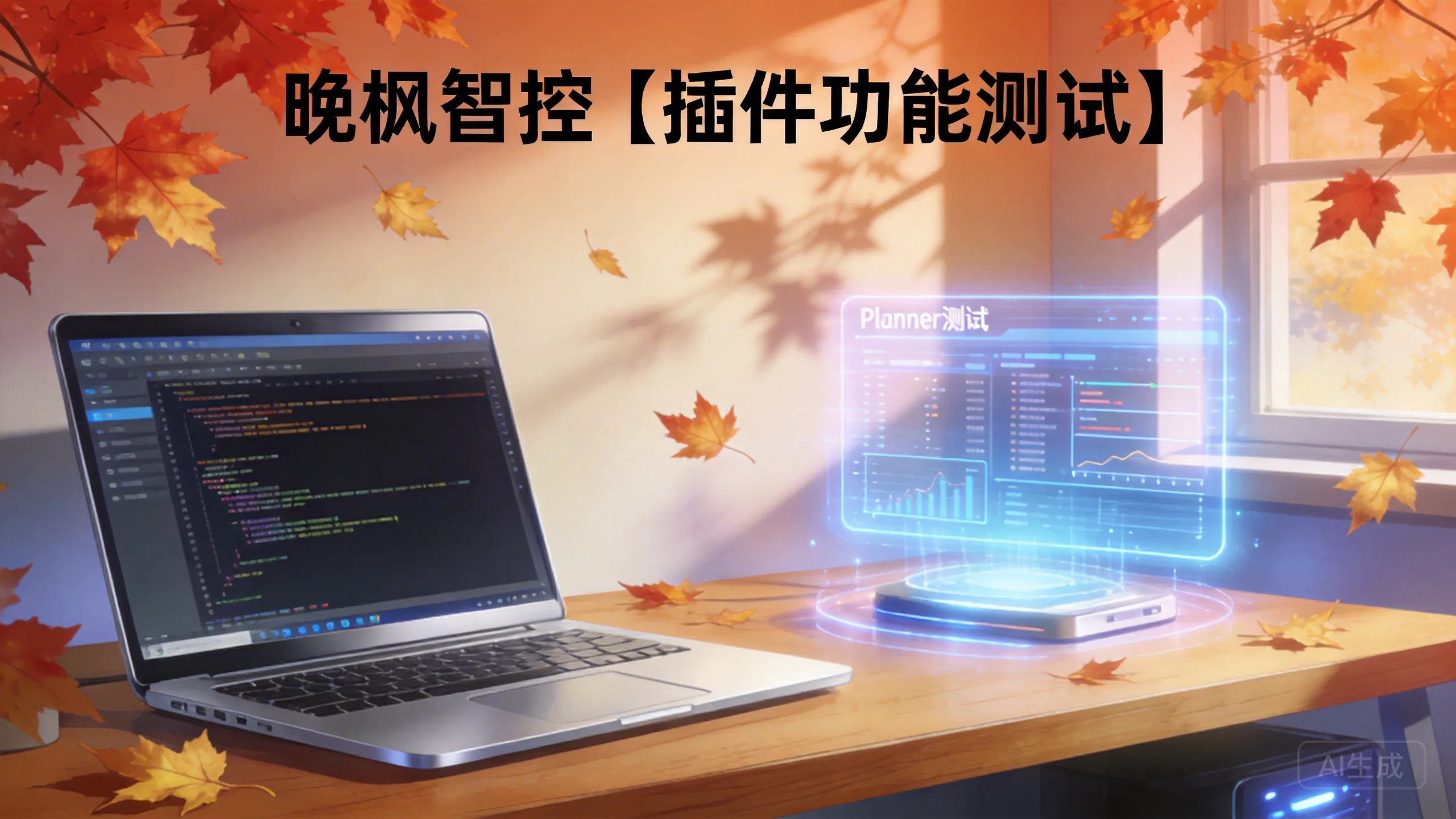 晚枫智控【插件功能测试】-晚枫网络